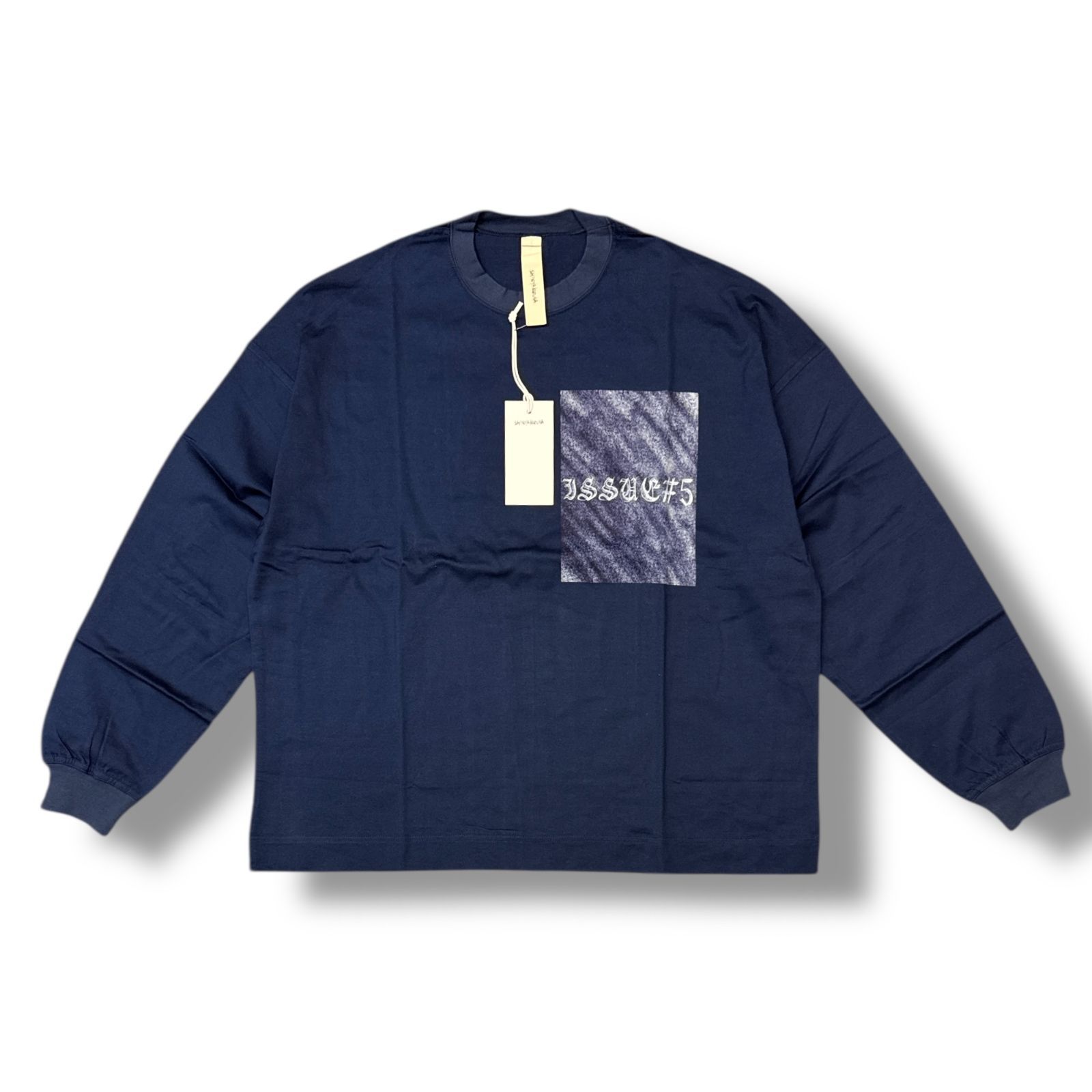 参考上代18700円 未使用品 SHINYAKOZUKA 24SS 長袖 プリントT