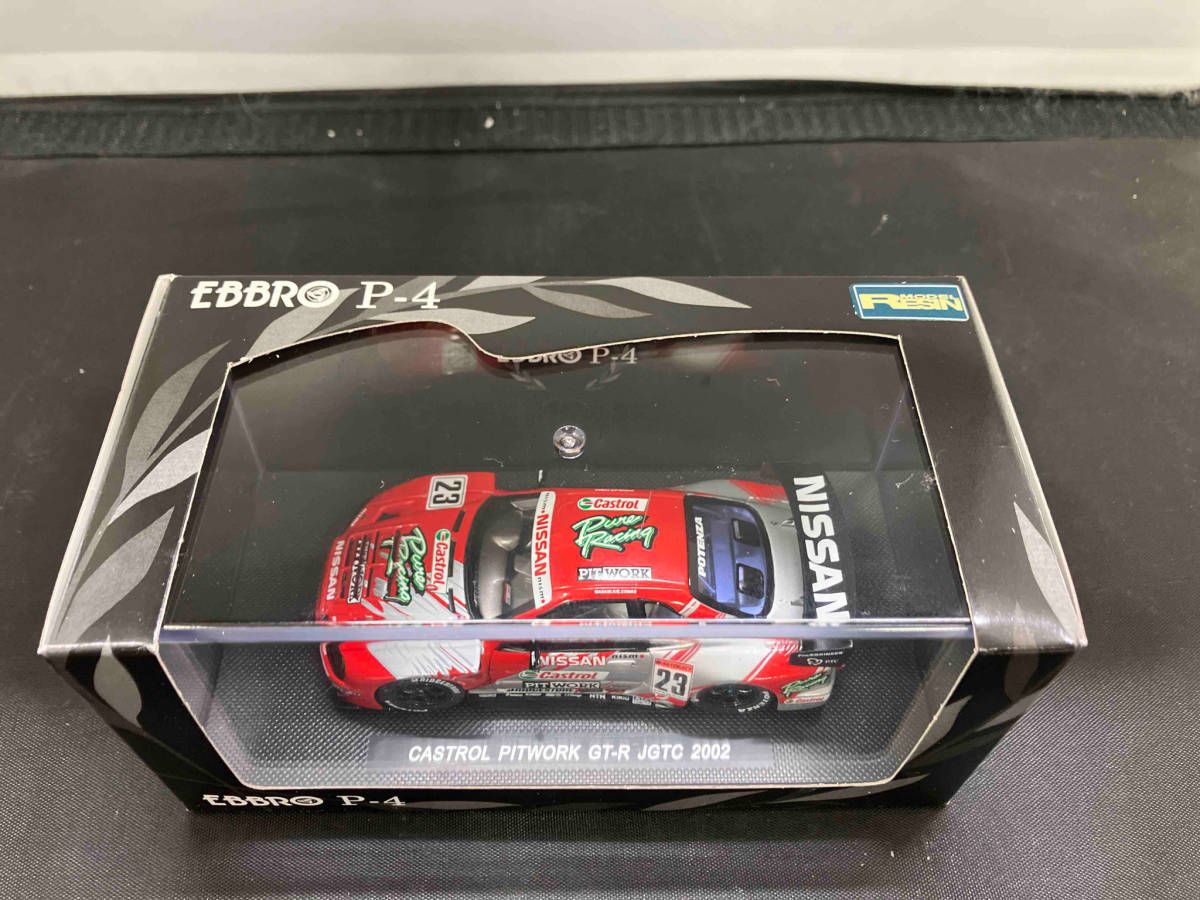 EBBRO 1/43 JGTC 2002 スカイライン カストロール ピットワーク