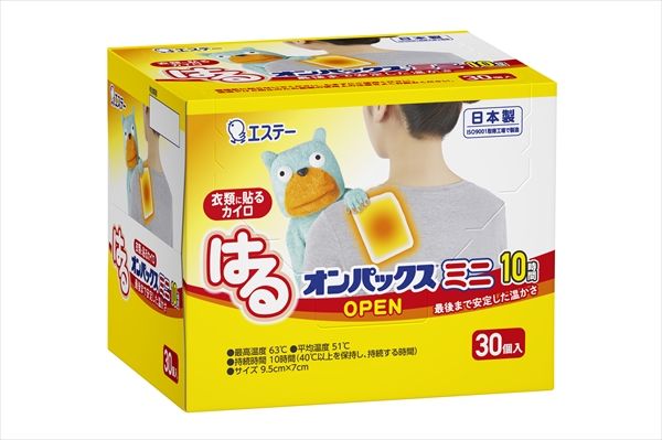 まとめ買い-16点セット はるオンパックスミニ エステー カイロ