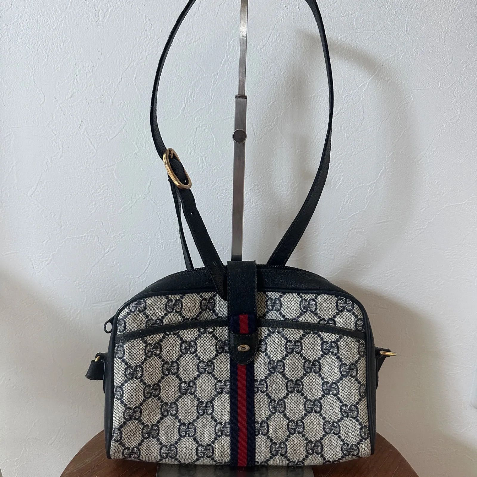 GUCCI グッチ GG シェリーライン ショルダーバッグ ポシェット 