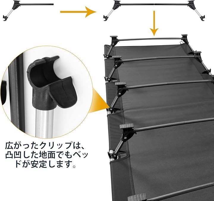 簡易ベッド 折り畳み
