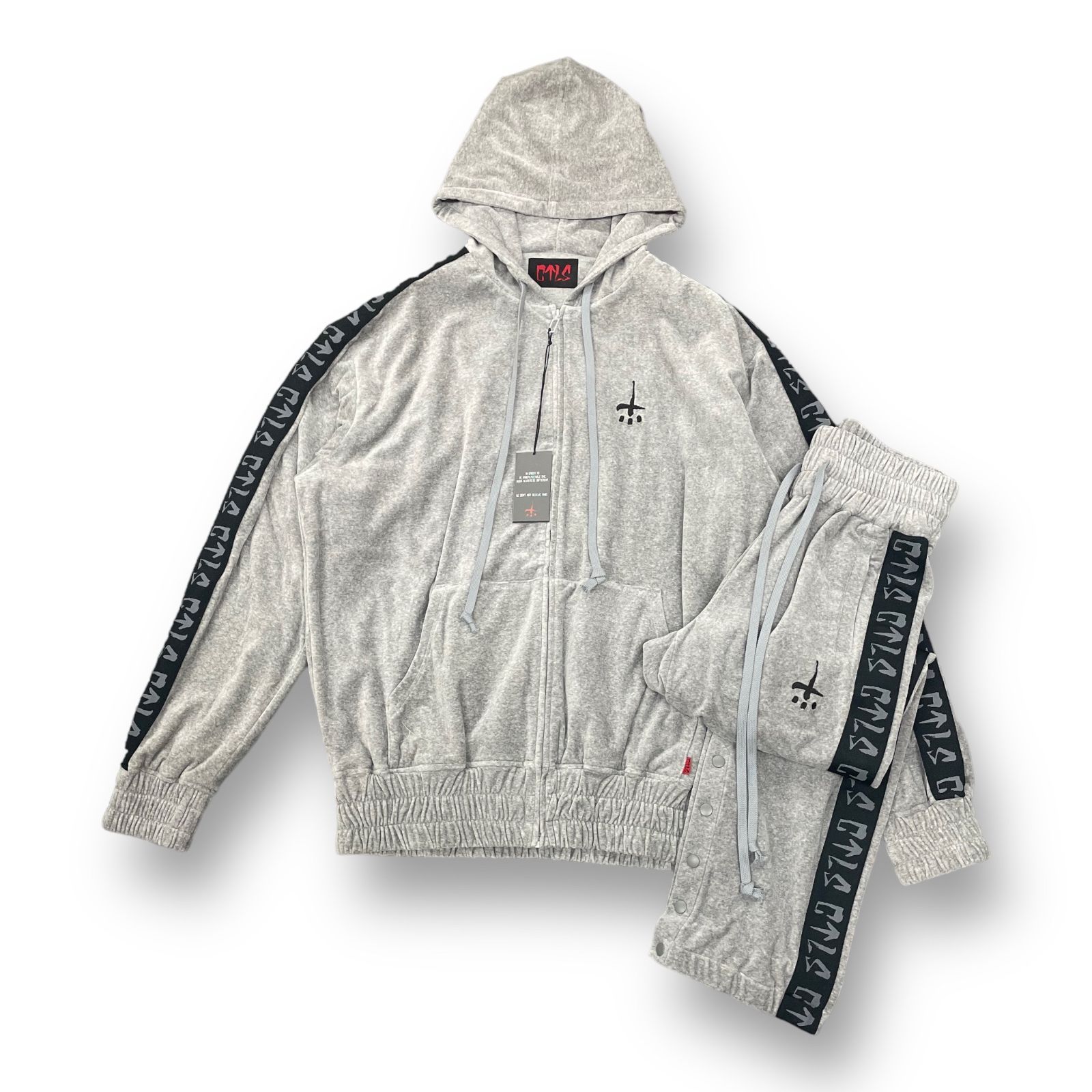 定価110000円 新品 CVTVLIST 23SS ベロア セットアップ ジャージ 
