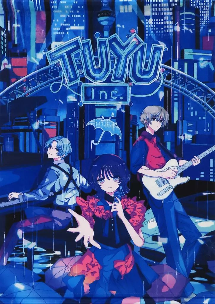 中古】タペストリー ツユ アプリメインビジュアルデザインB3 