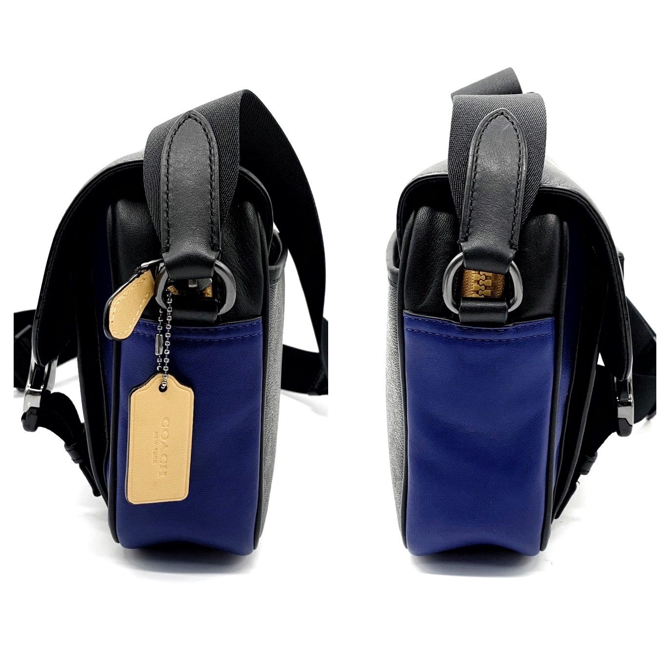 極美品<!-利用不可文字-!>COACH コーチ C6649-QBTIM クロス