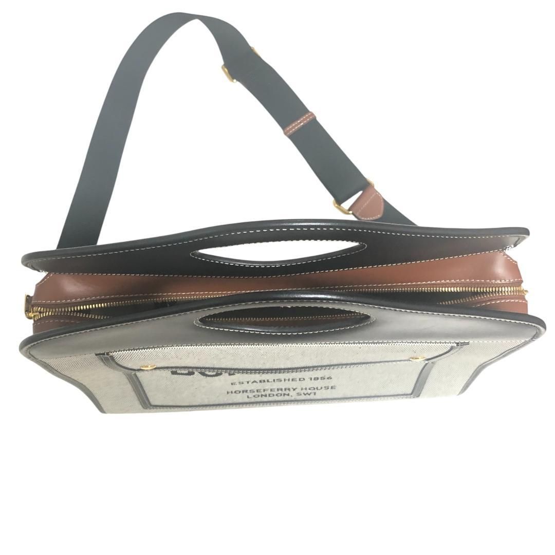 美品】バーバリーロンドンイングランド 2wayトートショルダーバッグ