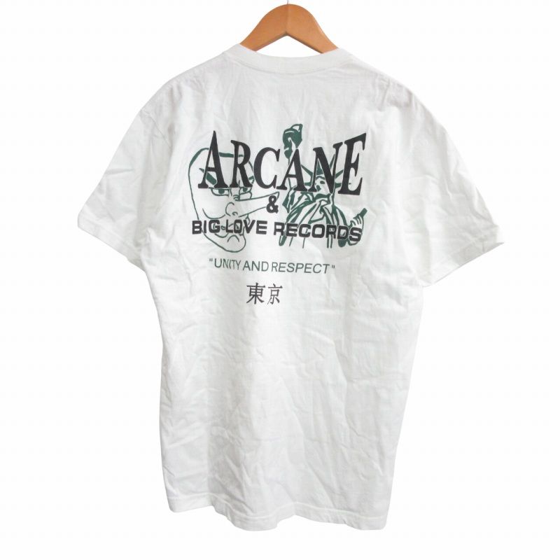 ARCANE BIG LOVE RECORDS ビッグラブレコーズ Tシャツ バック