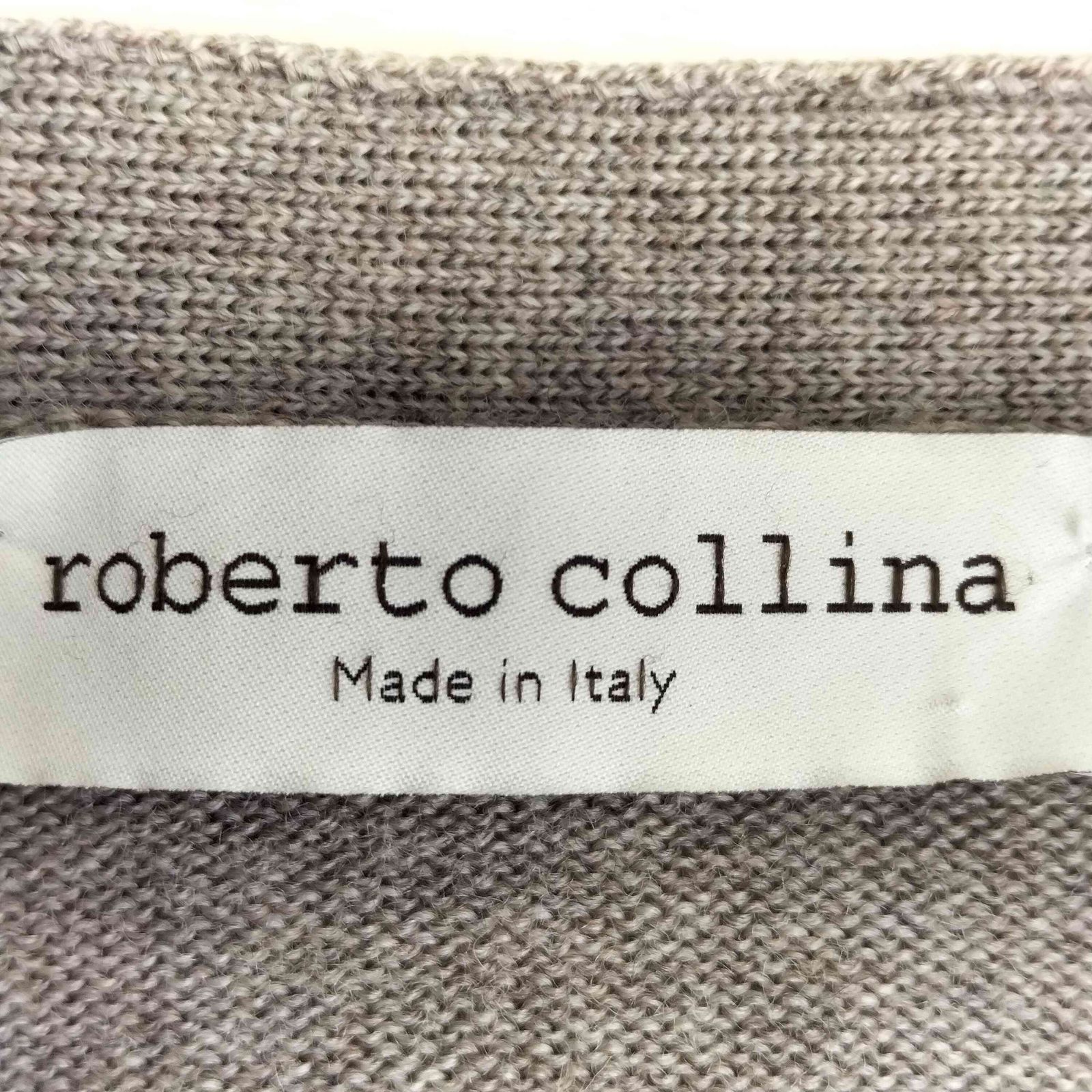 ロベルトコリーナ　カーディガン　レザーエルボーパッチ 楽天市場】Roberto Collina ロベルトコリーナ エルボーパッチ