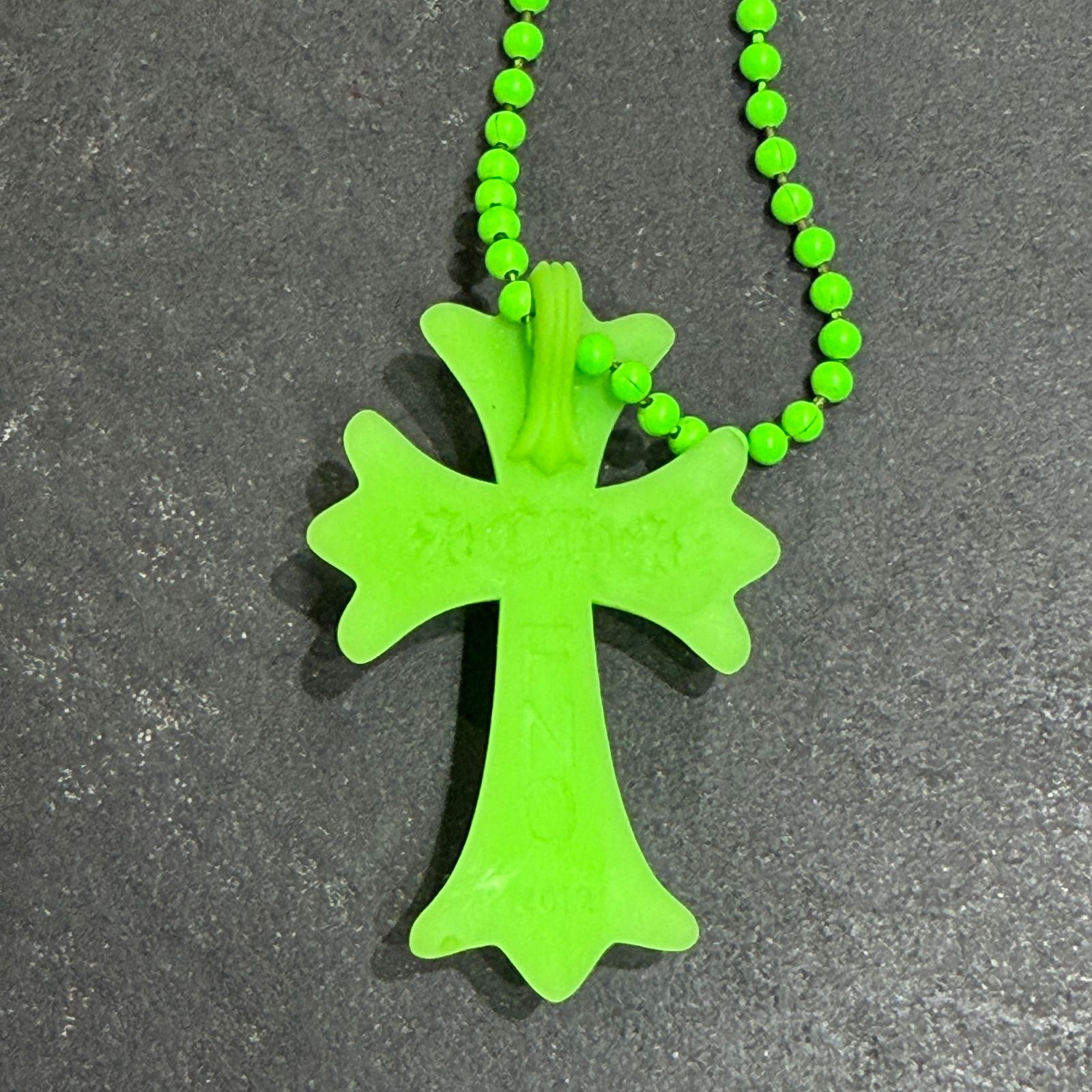 CHROME HEARTS FNO RUBBER CH CRS SML FNO限定 ラバースモールCHクロス