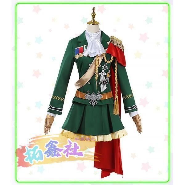 ウマ娘 プリティーダービー Pretty Derby シンボリルドルフ 勝負服 コスプレ衣装 ウィッグ 靴 選択可