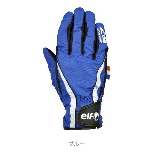 【新品】elf  エルフ バイク用 オールシーズン ELG-5267 オールウェザーグローブ ブルー Mサイズ ELG-5267/ブルー/M (2533152)