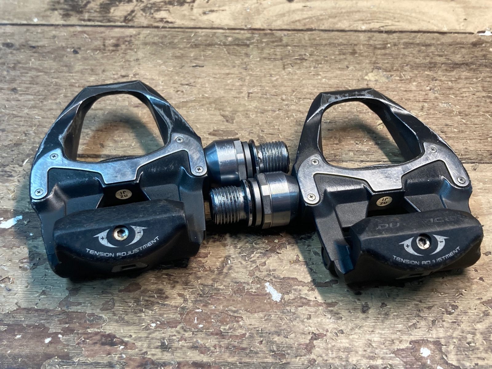 シマノ PD-7900 ビンディングペダル　デュラエース　SPD-SL シマノ SHIMANO DURA-ACE ペダル PD-R9100-L プラス4mm軸仕様
