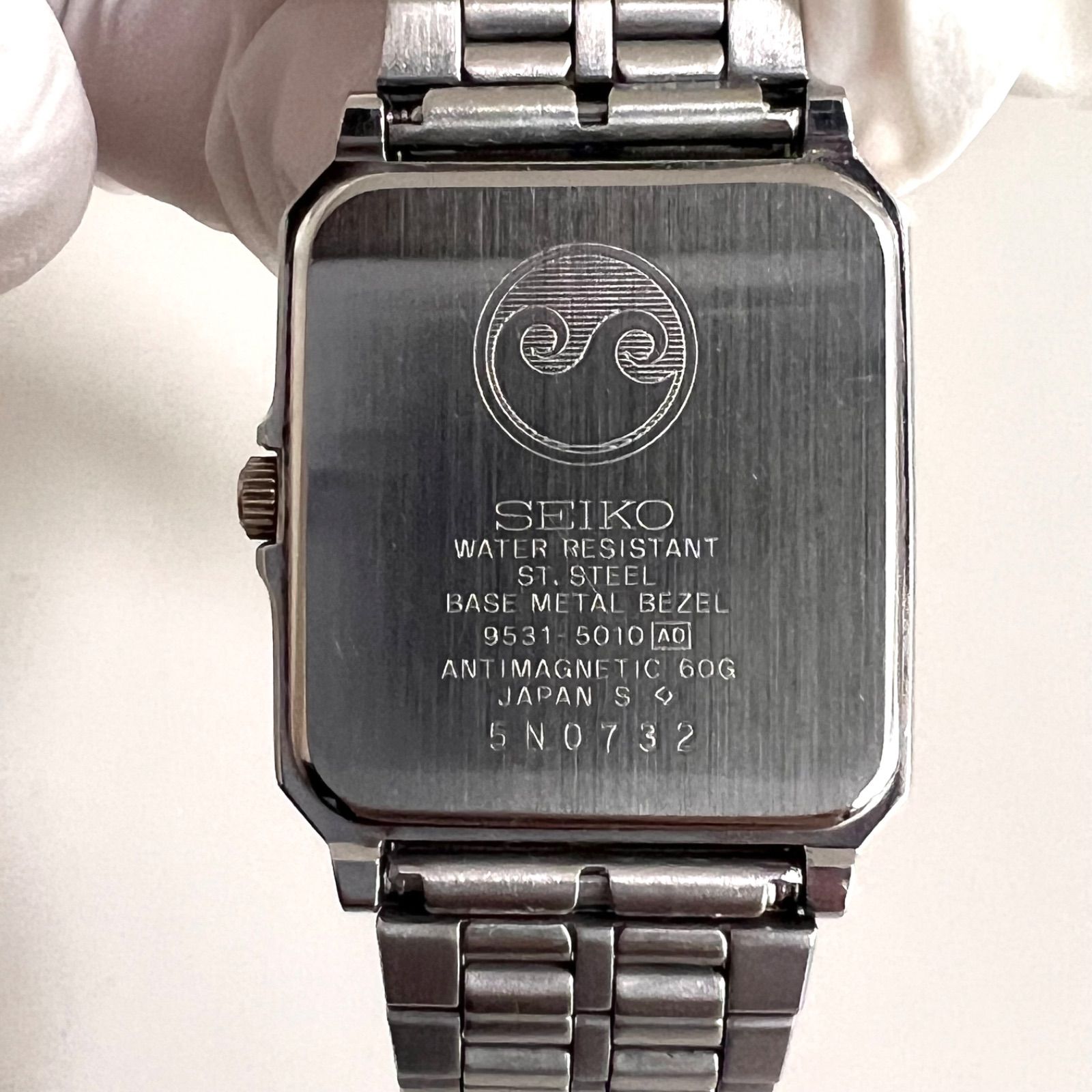 【希少・新品電池】セイコークロノス タンク 9531-5010 ヴィンテージ 希少・新品電池】セイコークロノス タンク 9531-5010 ヴィンテージ