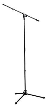K-M ブーム式マイクスタンド ST210|2B 21020B 高さ 900|1%ｶﾝﾏ%605mm 黒