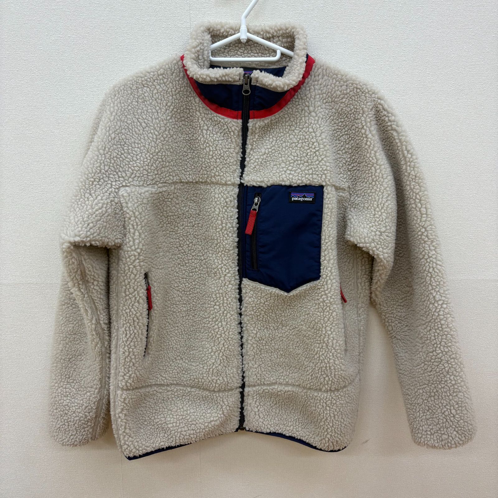 K1986☆美品Patagonia レトロX キッズアウター XLサイズ ボア 