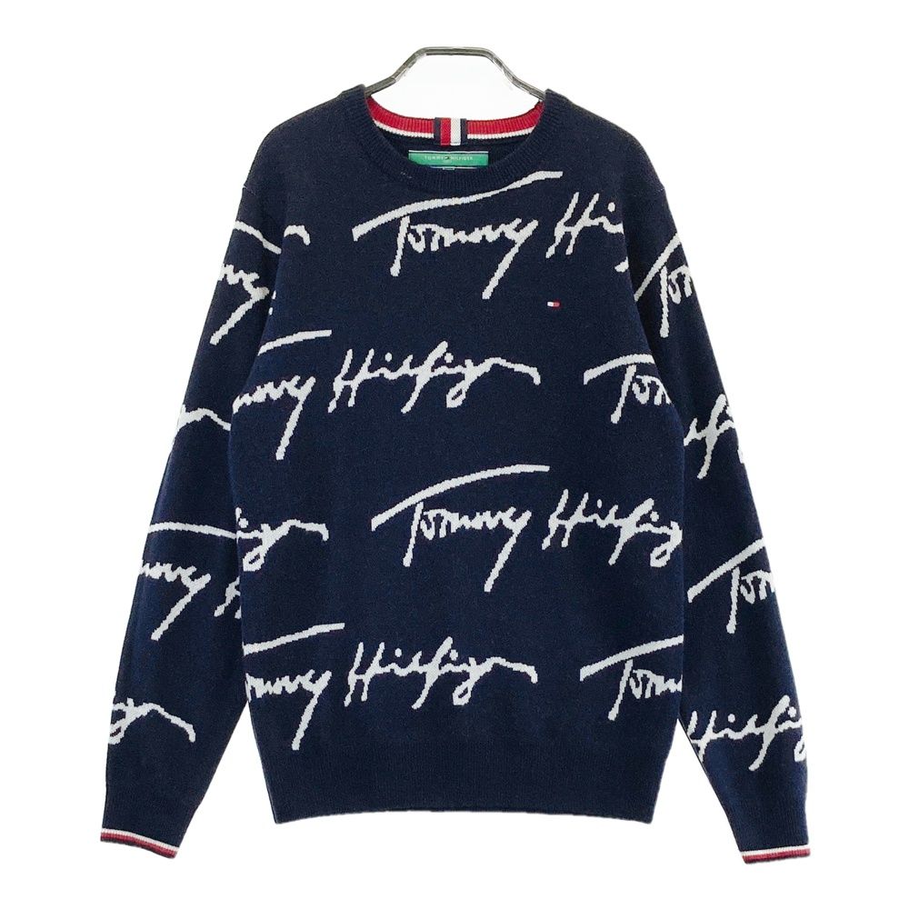 トミーヒルガー　ゴルフ　ニット TOMMY HILFIGER ゴルフ メンズ セーター Mサイズ