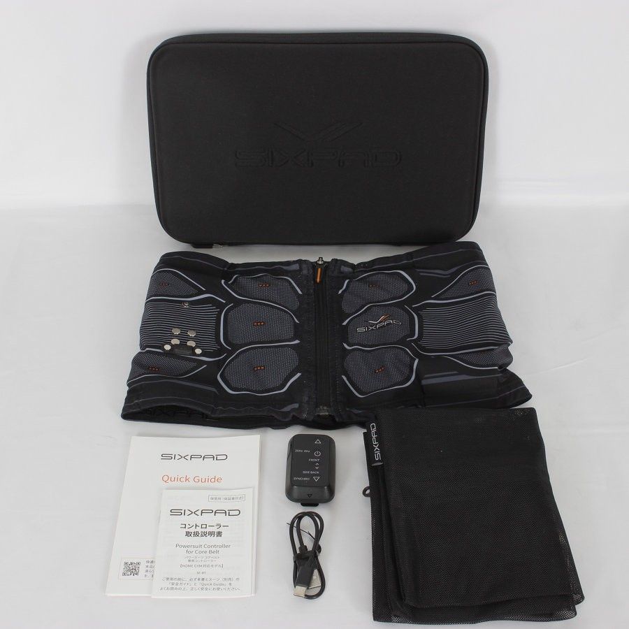 MTG SIXPAD Powersuit Core Belt SE-BC00B-M シックスパッド パワースーツ コアベルト Mサイズ 本体