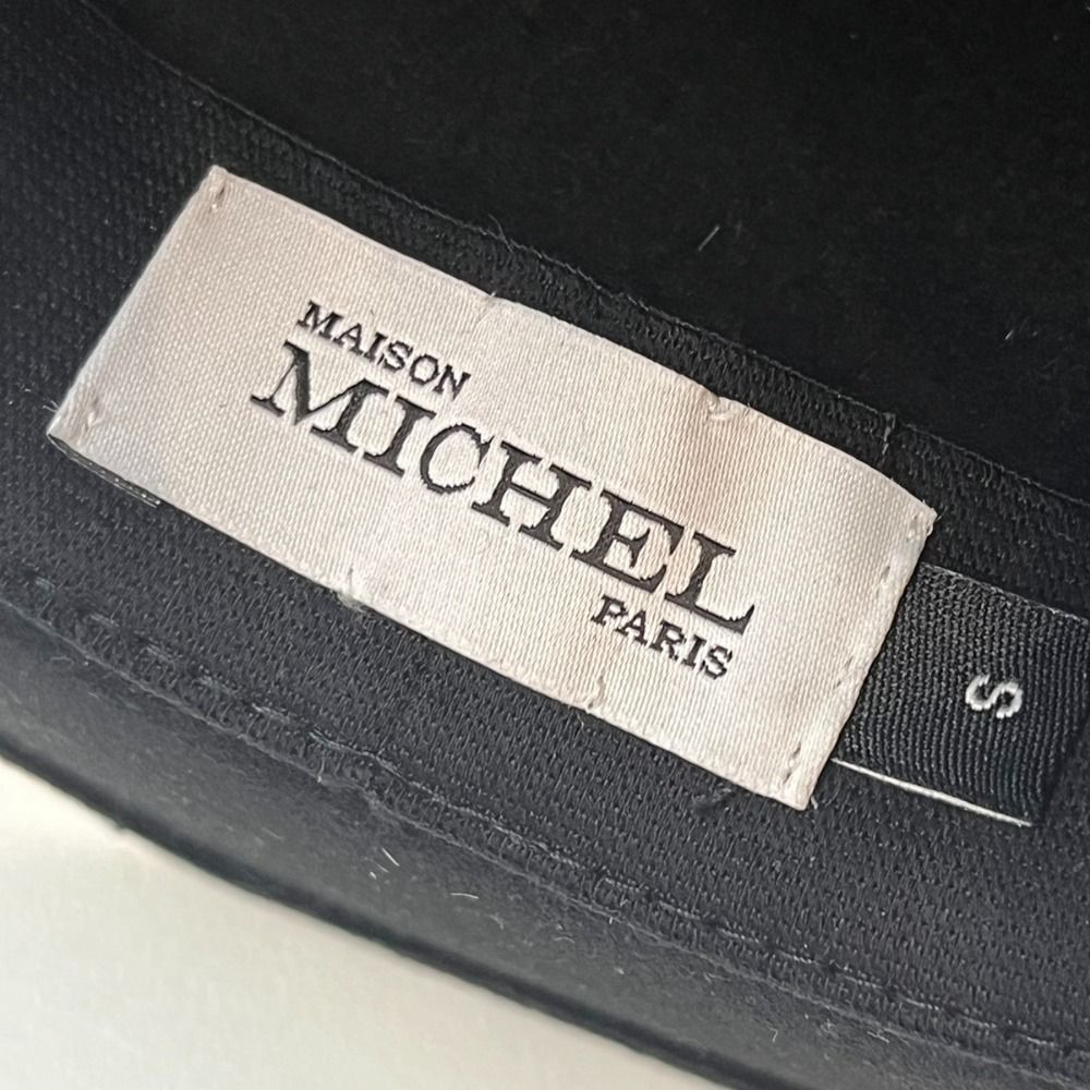 美品 Maison Michel メゾンミッシェル カンカン帽 ハット S 美品 Maison Michel メゾンミッシェル カンカン帽 ハット S