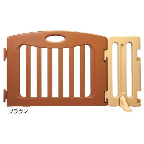 キッズパーテーション 追加パネルセット ブラウン5010110001 日本育児