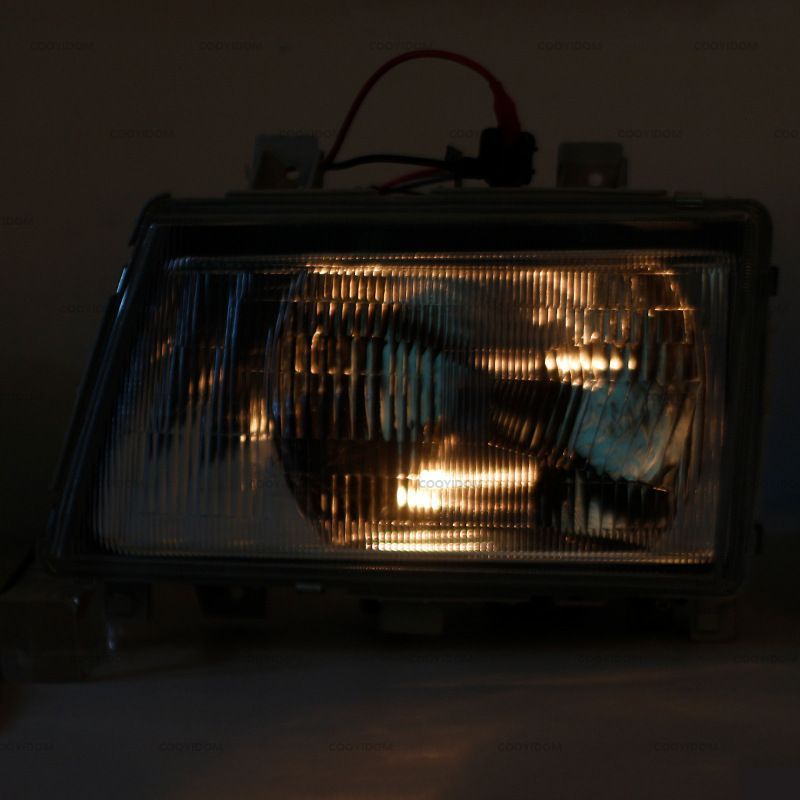 三菱ふそう キャンター FUSO FE7 8 2005-2011 前期後期対応 ヘッドライトアッシー ウインカー＆ポジションランプ一体型 左右セット 高品質交換用