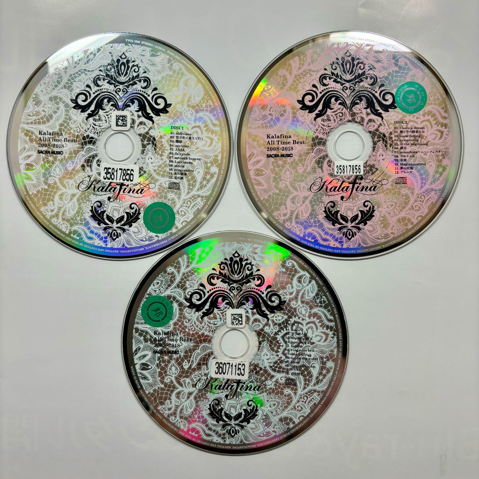 Kalafina All Time Best 2008-2018(完全生産限定盤)／Kalafina
