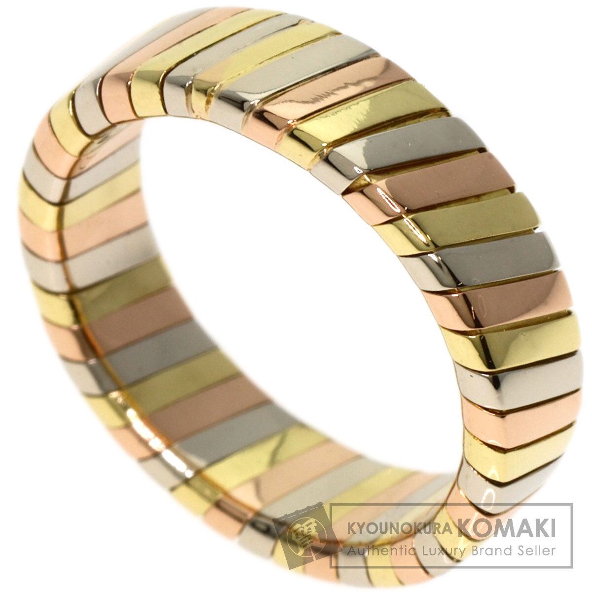 BVLGARI ブルガリ トゥボガス リング 指輪 K18YG K18PG レディース