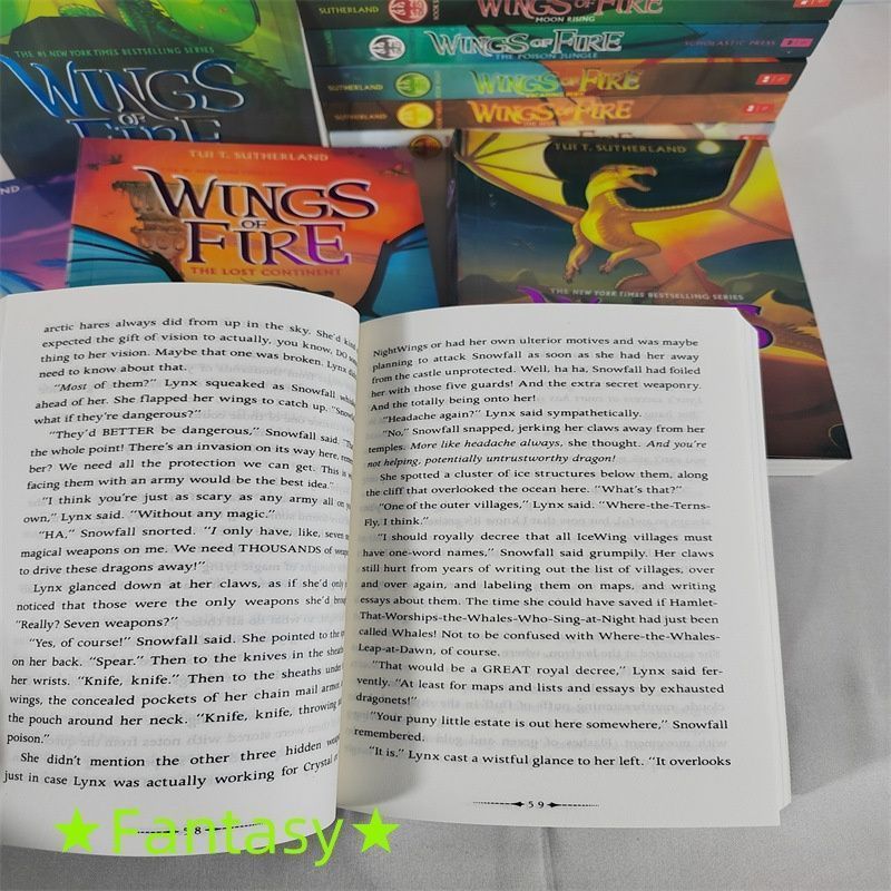 新品未使用 Wings of Fire 英語　洋書　15册 Wings of Fire 英語 洋書 15册 - メルカリ