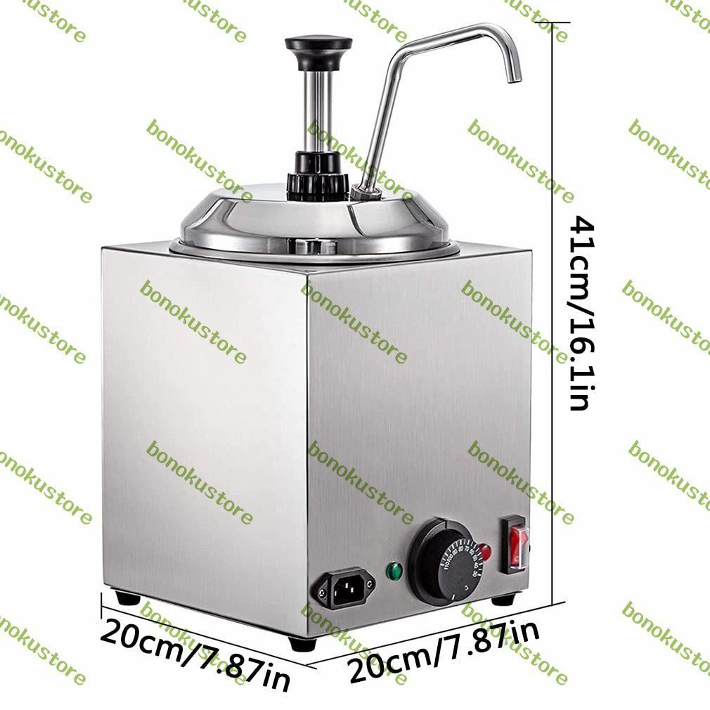 チーズウォーマーディスペンサー 800W業務用チーズテンパリングマシン レストラン スナックステーション カップケーキストア用 WWW_KANDAIZUMI_COM