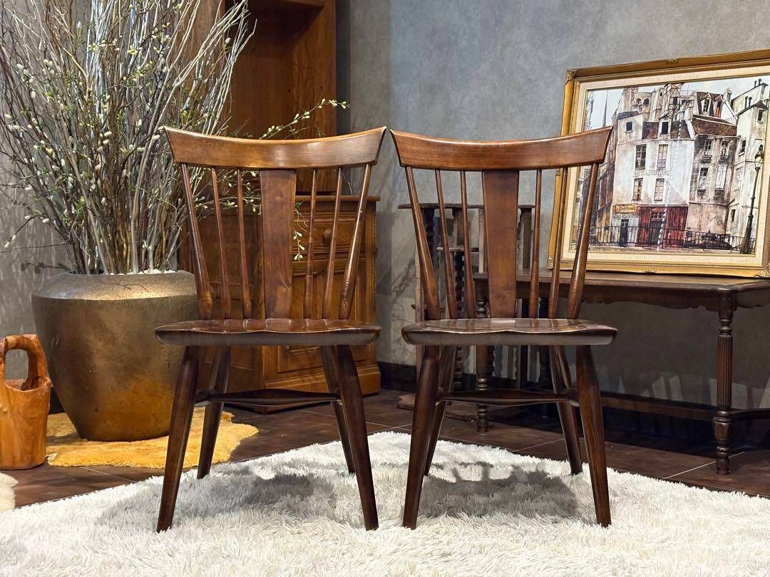 KASHIWA 柏木工 ウィンザーチェア スポークチェア アンティーク SY