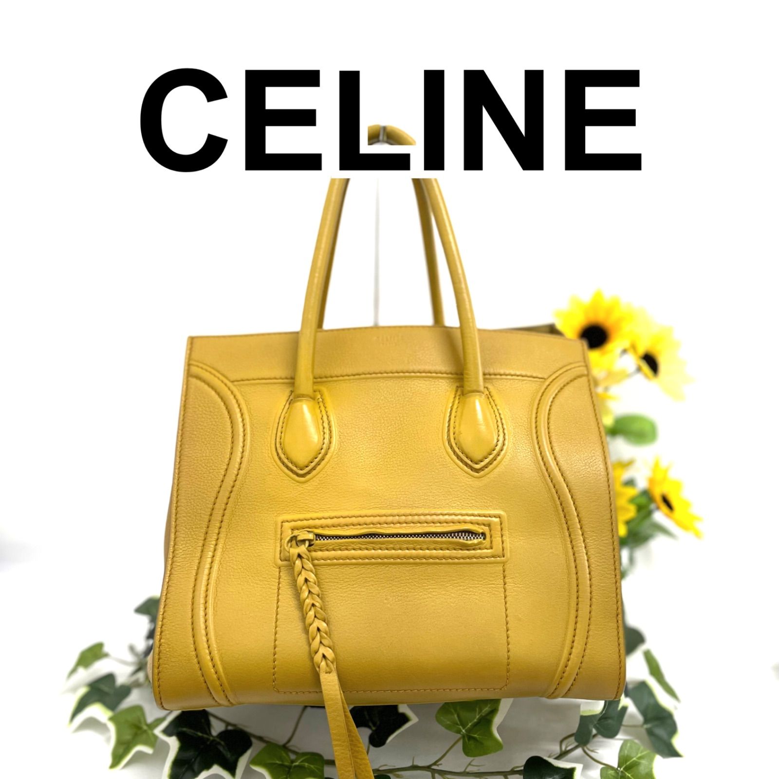 CELINE ラゲージファントム　限定イエロー CELINE ラゲージファントム 限定イエロー - メルカリ