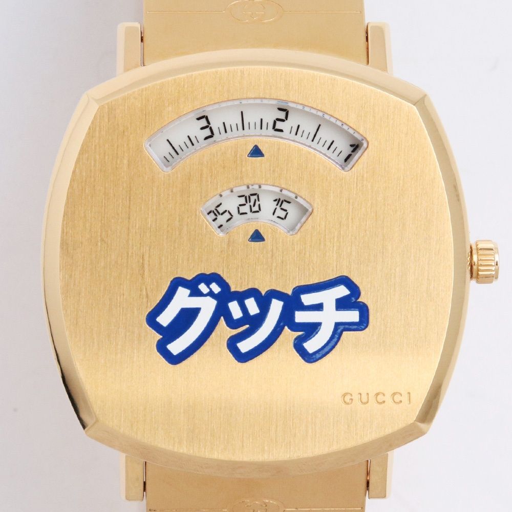 GUCCI グリップ ウォッチ 35MM 日本限定モデル ゴールド - メルカリ