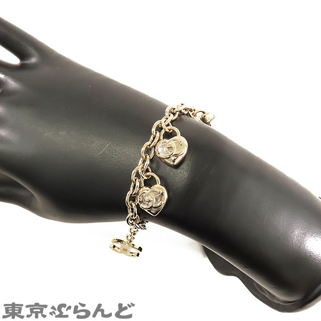ハート ココマーク ブレスレット B22 B ゴールド b-rakuichi_b5023919200005644