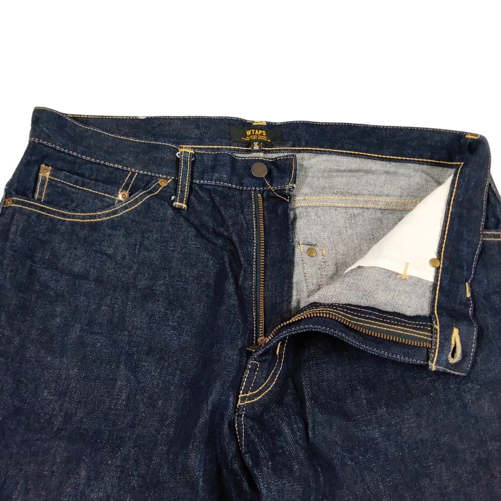 WTAPS ダブルタップス 17SS BLUES BASIC RAW TROUSERS COTTON