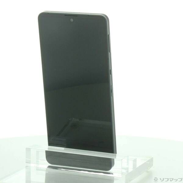 中古品〕 AQUOS Sense6 64GB ブラック SH-RM19 楽天 SIMフリー【269