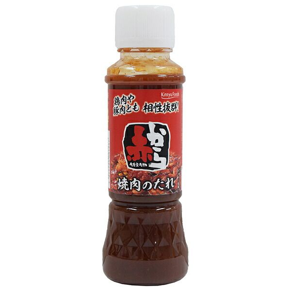 キンリューフーズ 赤から焼肉のたれ 230gペットボトル×12本入× 2ケース | 送料無料 タレ 調味料 焼肉のたれ