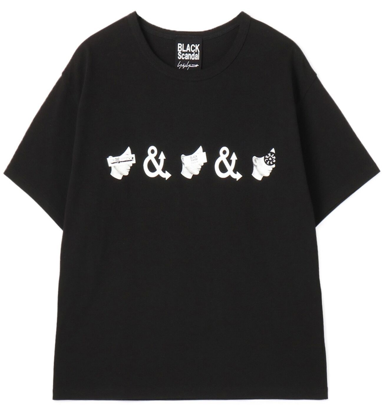 BLACK Scandal Yohji Yamamoto｜ブラックスキャンダル ヨウジヤマモト We in me T-SHIRT Tシャツ