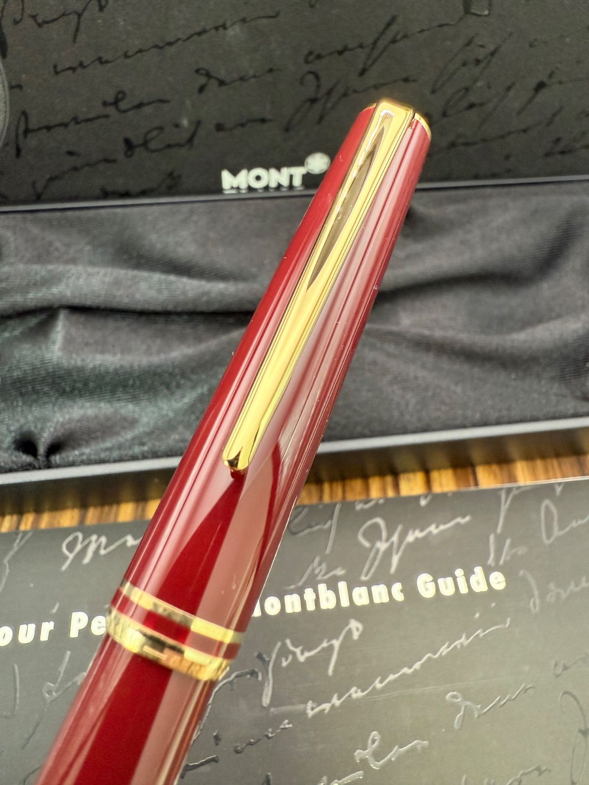 MONTBLANC ボールペン クラシック ストア CLASSIC 13200 ボルドー 猫の