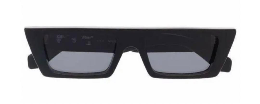 新品未開封　off-white オフホワイト　スクエア　サングラス 土日限定！即納！正規品！off-white オフホワイト スクエア