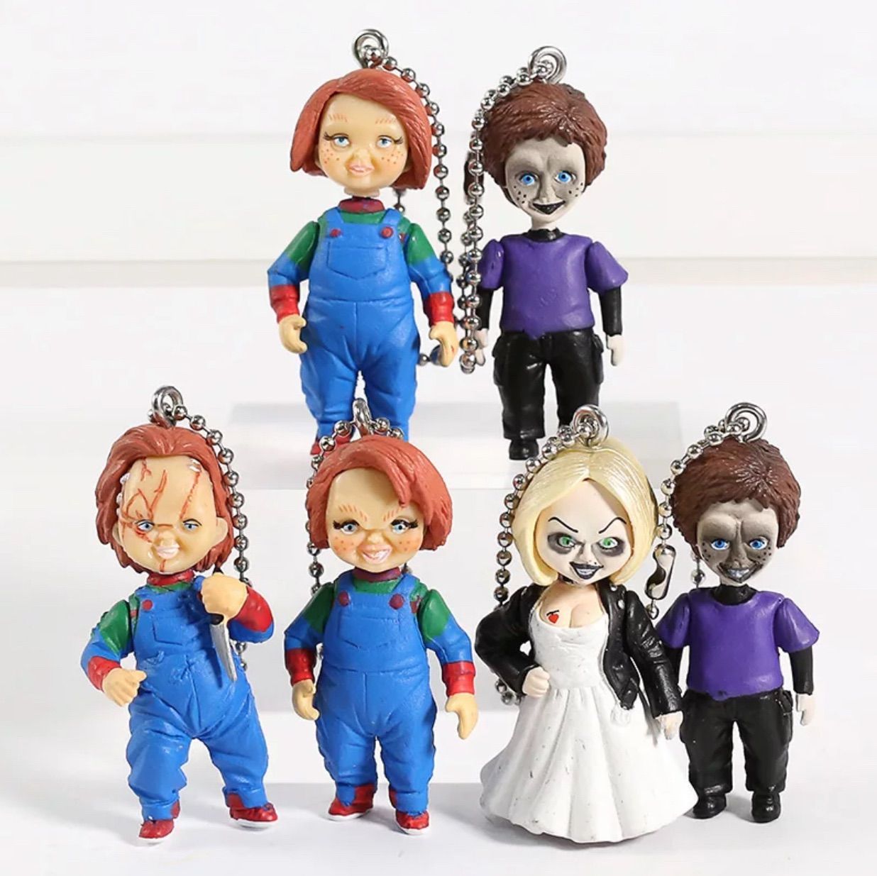 6体セット チャイルドプレイ CHUCKY チャッキー ガチャガチャ フィギア