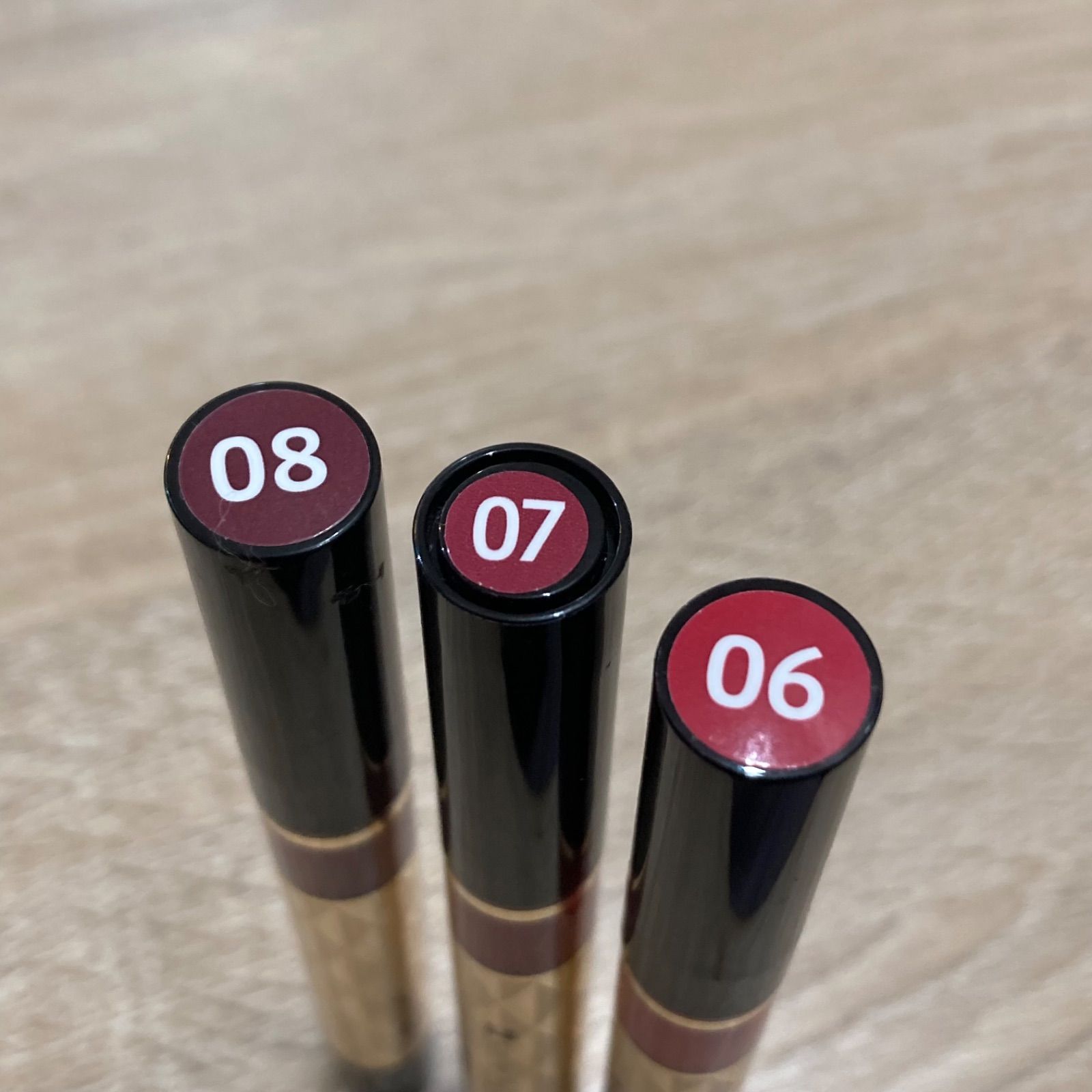 未使用品 キスミーフェルム 紅筆リキッドルージュ 3点セット 06 07 08  