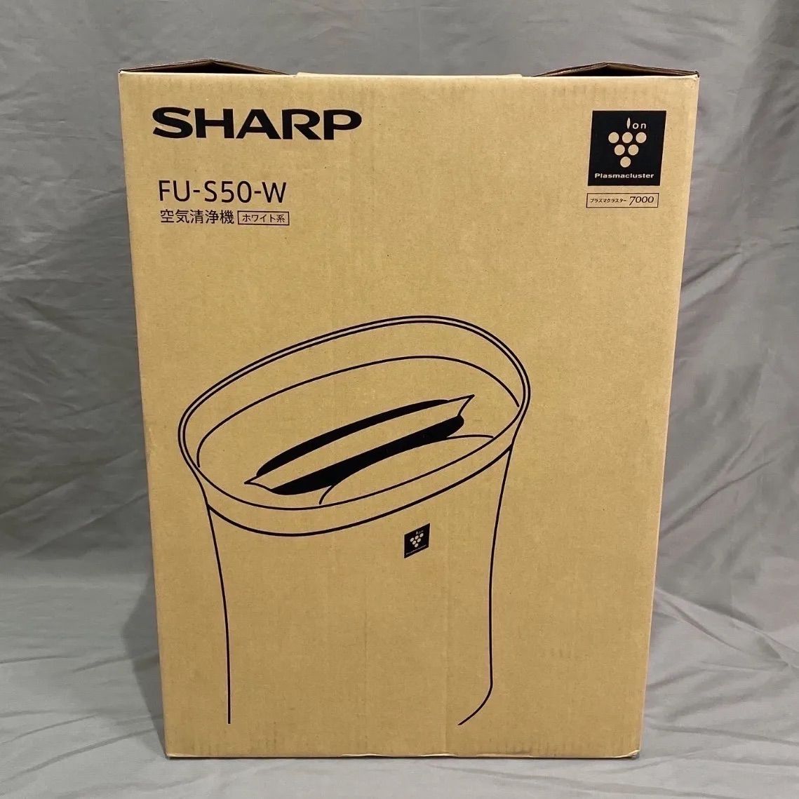 ♥ SHARP シャープ 空気清浄機 FU-S50-W ホワイト ♪