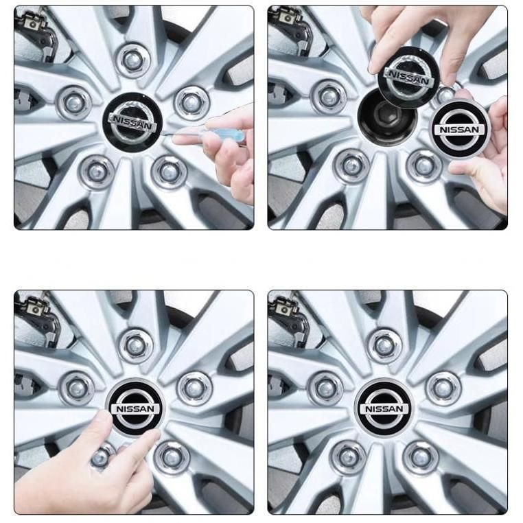 ホイールキャップ4個|セット 自動点灯