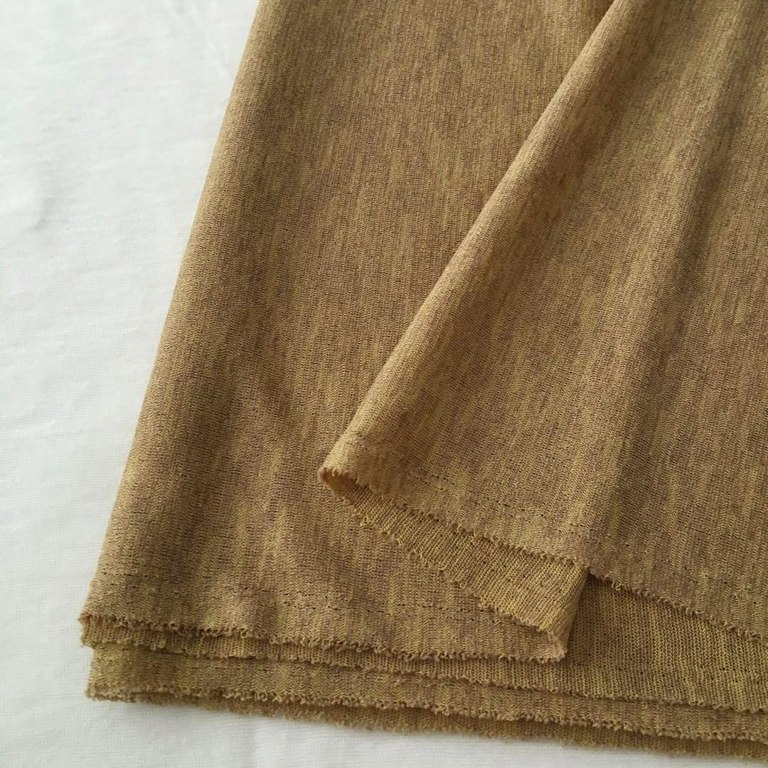 しょぼん　 A8X/6742☆2m お買い合わせ/ポリ混スラブニット生地/アパレル