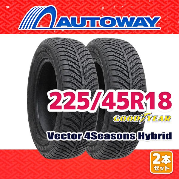 Goodyear 225/45R18 タイヤ 4本セット 225 45 18 4本セット（自動車用タイヤ、ホイール）｜自動車 | 車