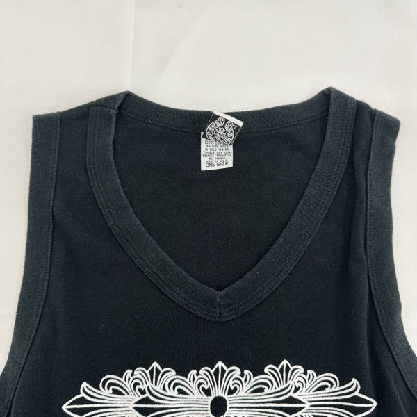 CHROME HEARTS/クロムハーツ タンクトップ フローラルクロス