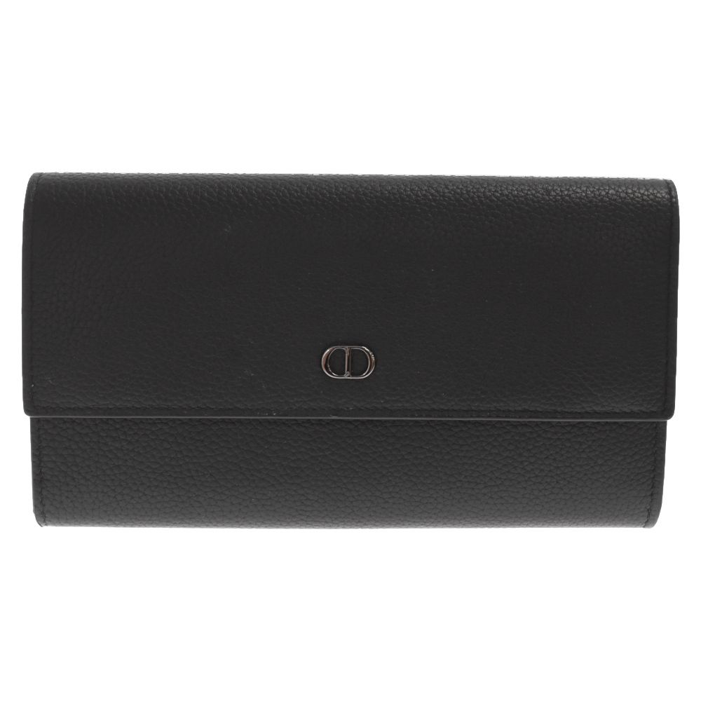 ディオール 長財布 ウォレット レザー CDロゴ キャビアスキン トロッター DIOR (ディオール) CDロゴグレインドカーフスキンレザー