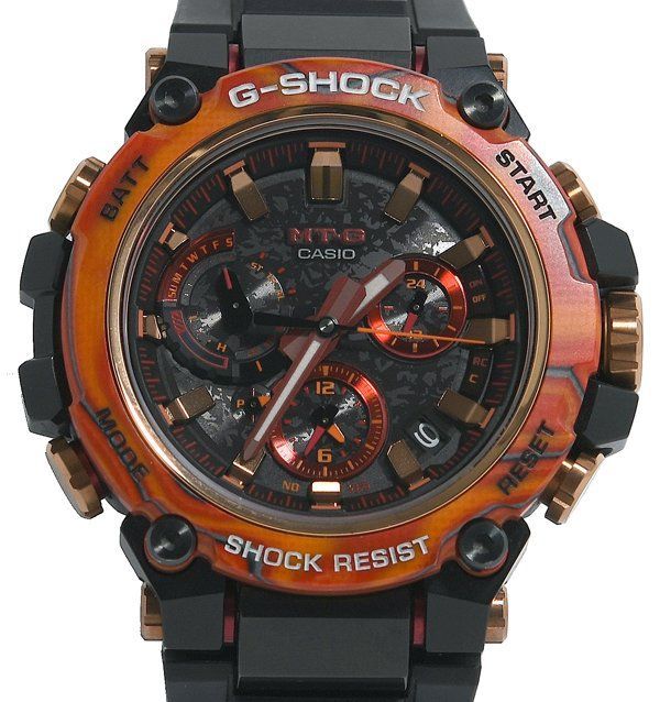 箱保付 純正替えブレス付 CASIO カシオ G-SHOCK ジーショック MTG-B3000シリーズ MTG-B3000FR-1AJR タフソーラー メンズ