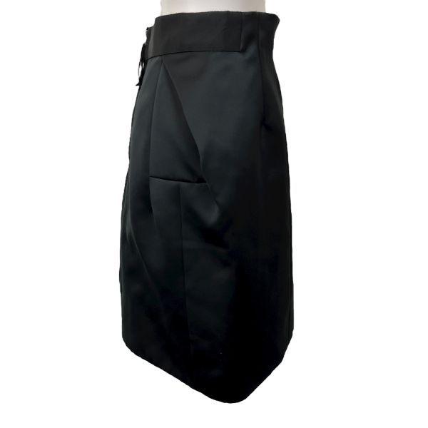 ◆ マークバイマークジェイコブス Marc by Marc Jacobs スカート 膝丈 黒 0 S 7号 レディース S5V634