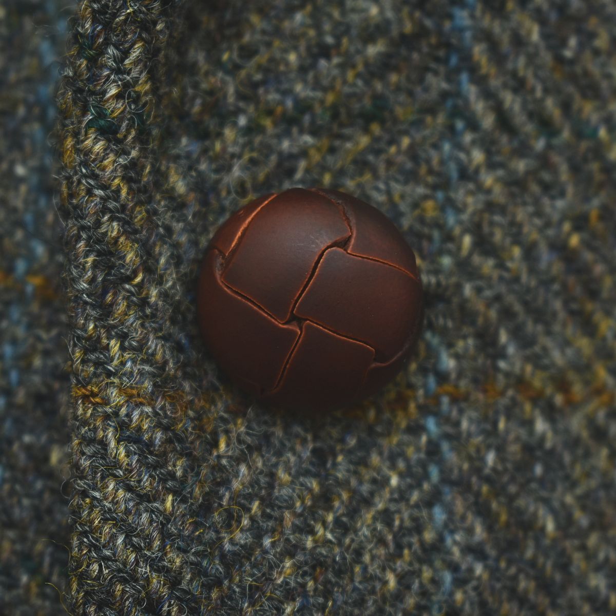 美品】 パパス PAPAS ハリスツイード Harris Tweed ピンチェック