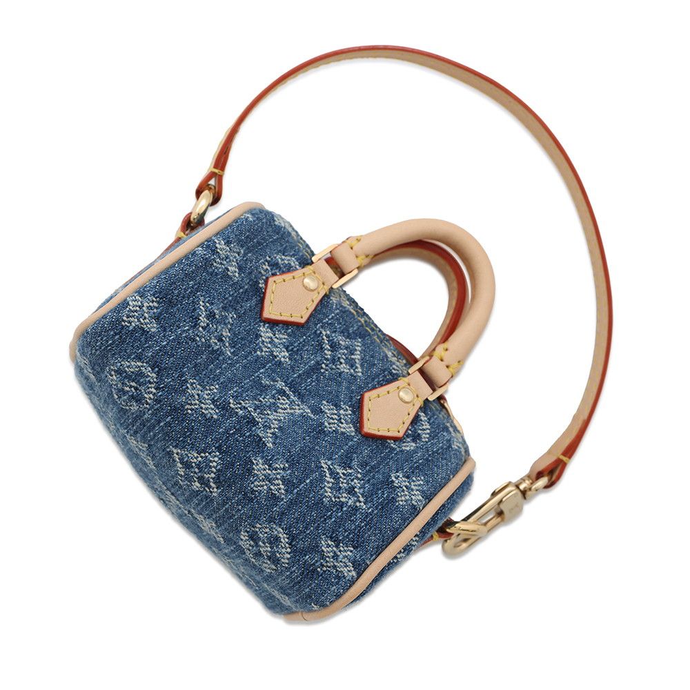 ルイヴィトン バッグチャーム LV × TM マイクロ スピーディ