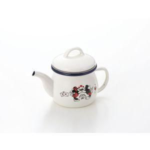 3営業日で発送 Disney ディズニー ミッキー＆ミニー ホーローティーポット MMJ-06 Enamel Tabel wear MMJ-06